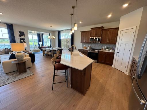 Photo of previously built model, finishes and options will vary.
