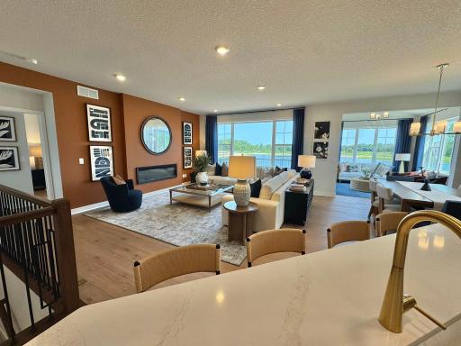 Photo of previously built model, finishes and options will vary.