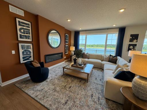 Photo of previously built model, finishes and options will vary.
