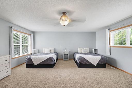 4th bedroom or flex space in upper level