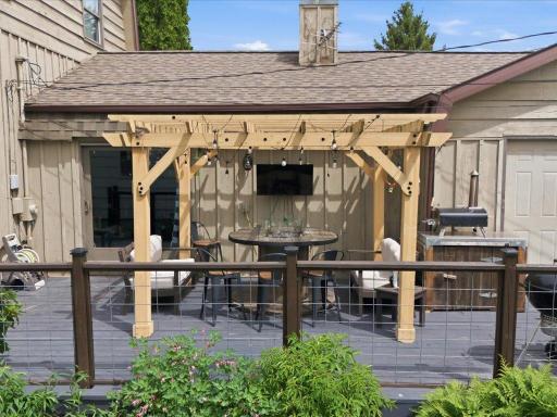 Pergola Covered Deck