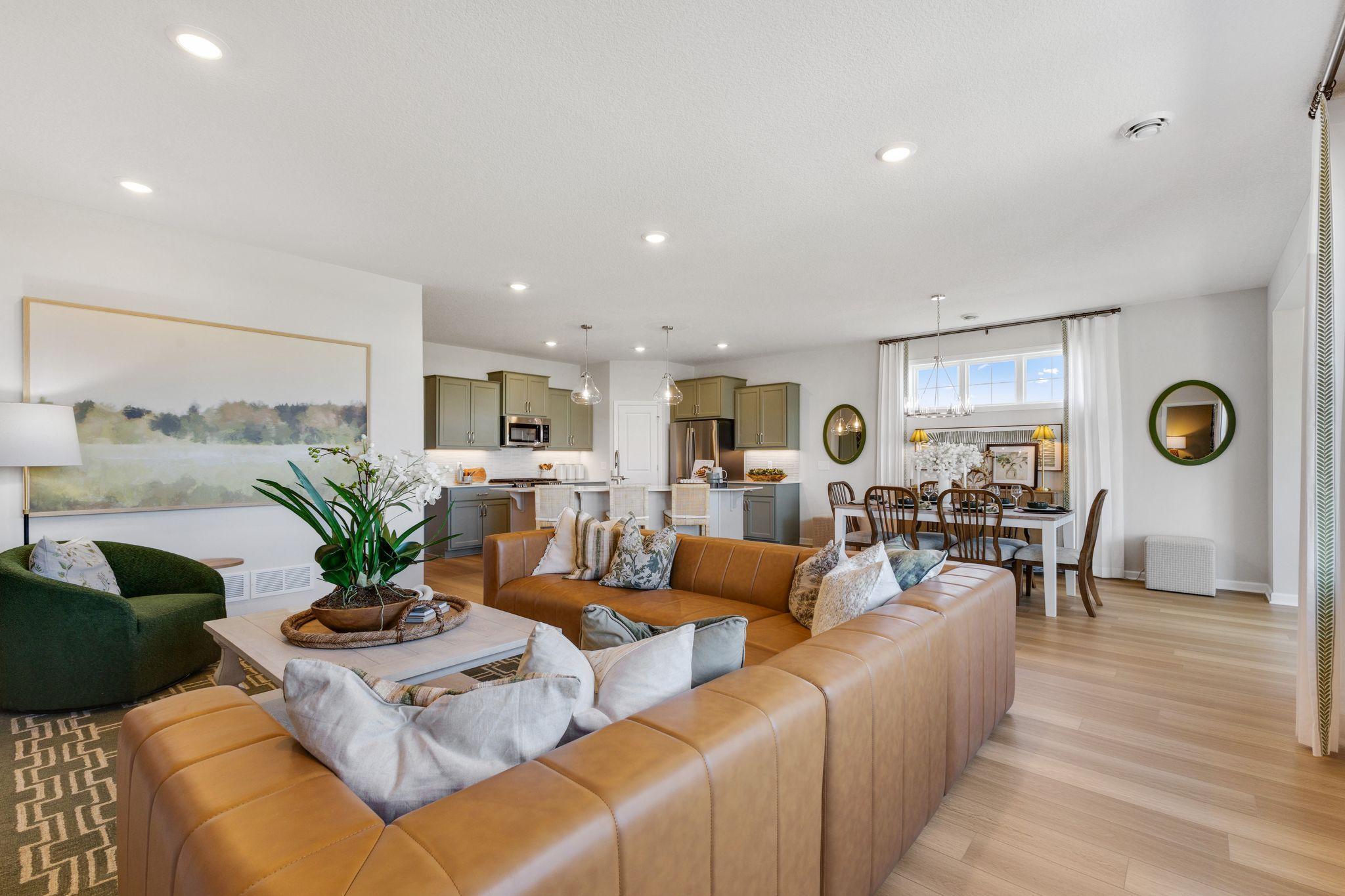 Photo of model home, colors and finishes may vary.