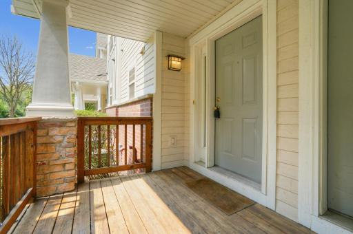Hang out on the front porch