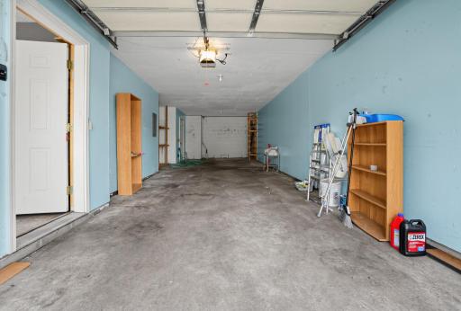 Tons of garage space
