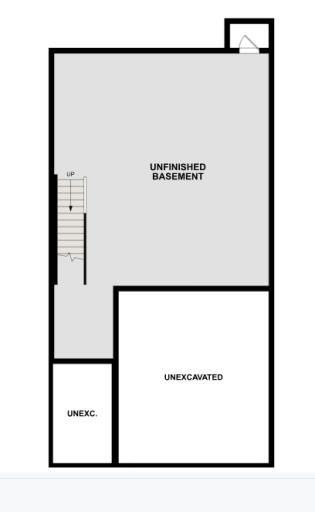 Coventry - floorplan - basement - unfinished - lookout windows