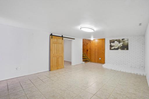 Lower level family room