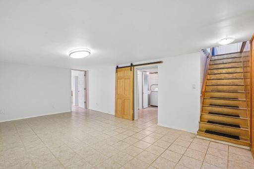 Lower level family room