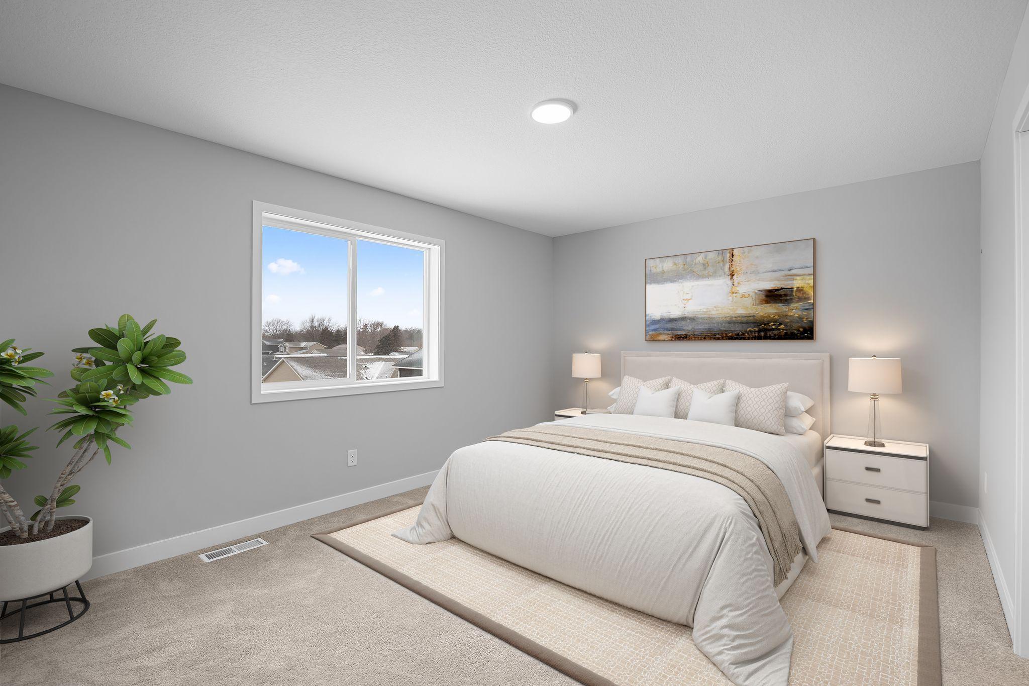 Primary Bedroom - Virtually Staged