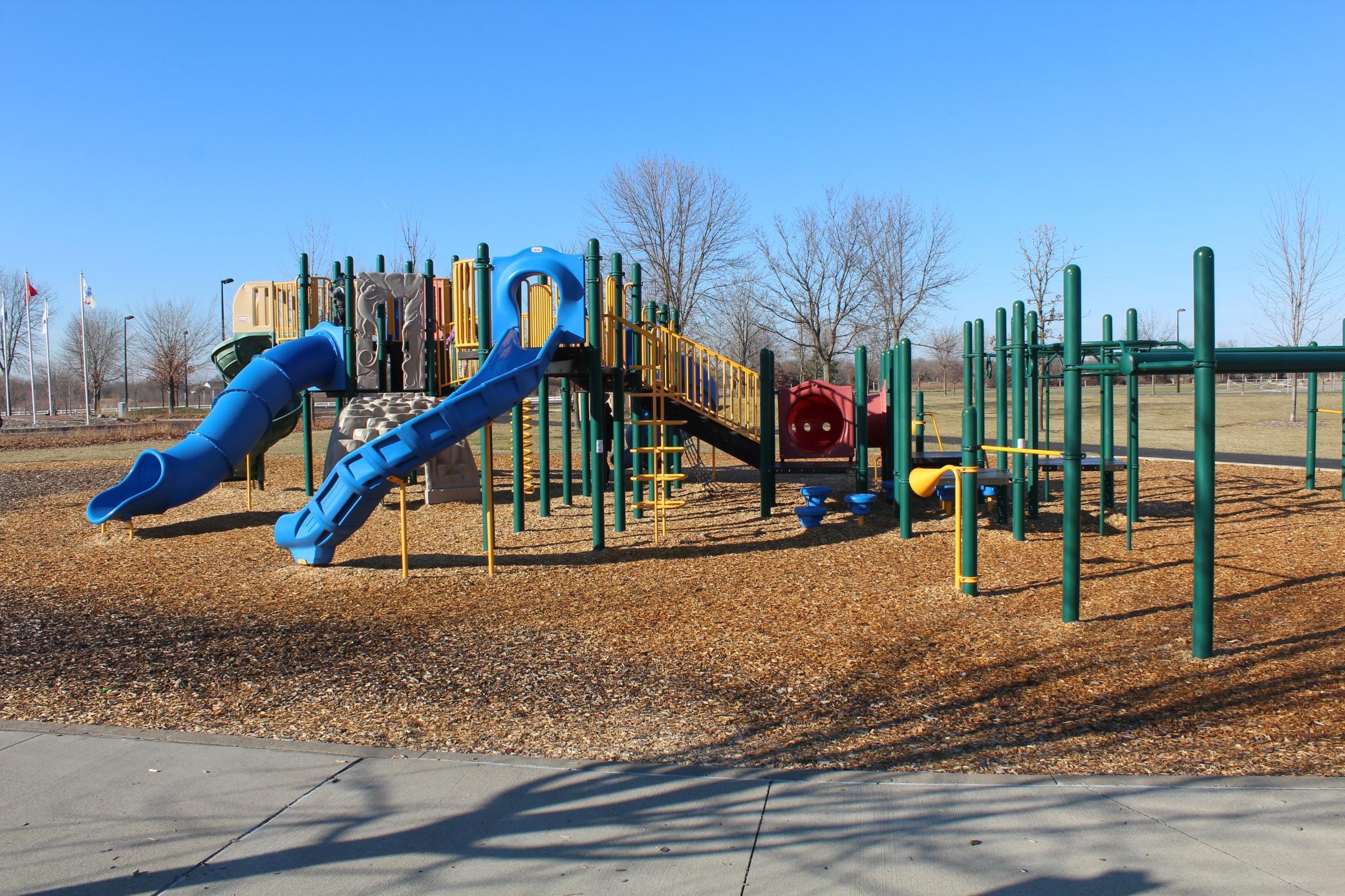 Playground at Prairie Park.
