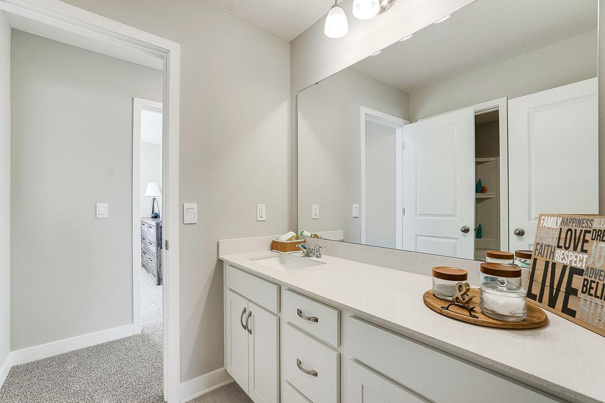 Spacious bathroom to finish off the upper level of your home!