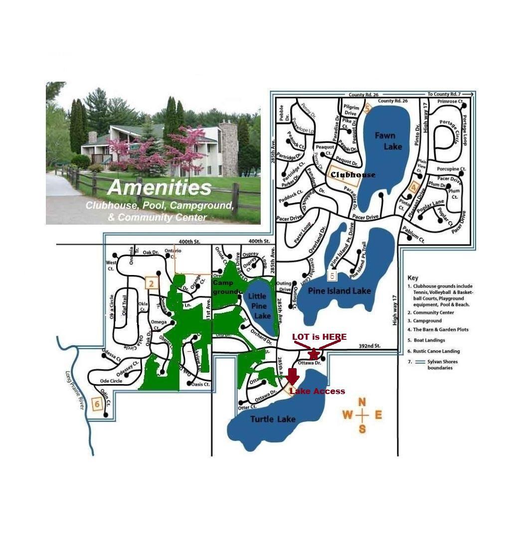 Map of Lot Location