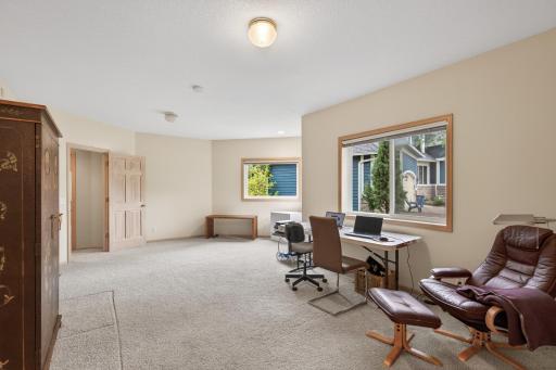 Large lower level 4th bedroom with en-suite