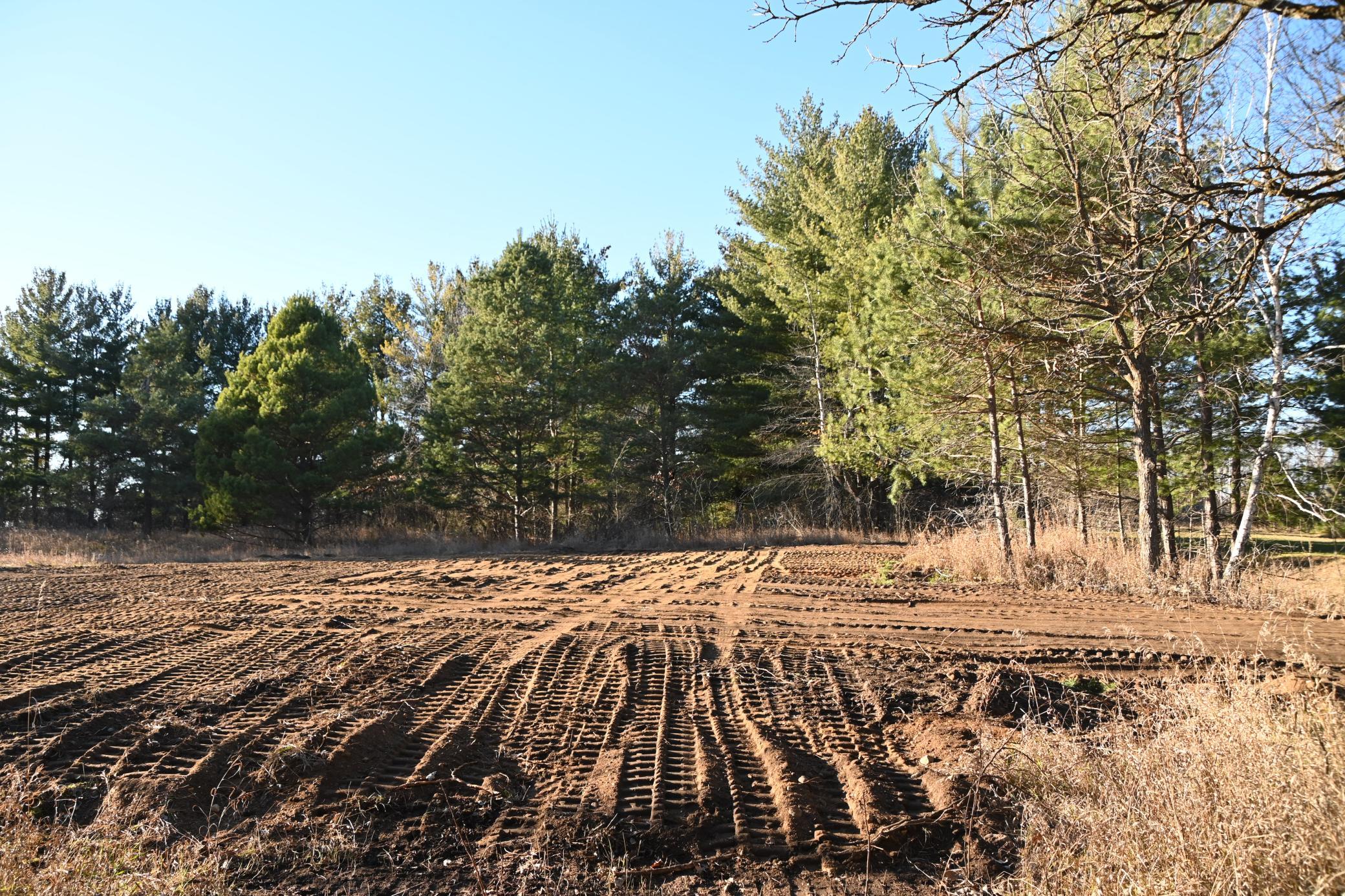 Scraped and level spot ready