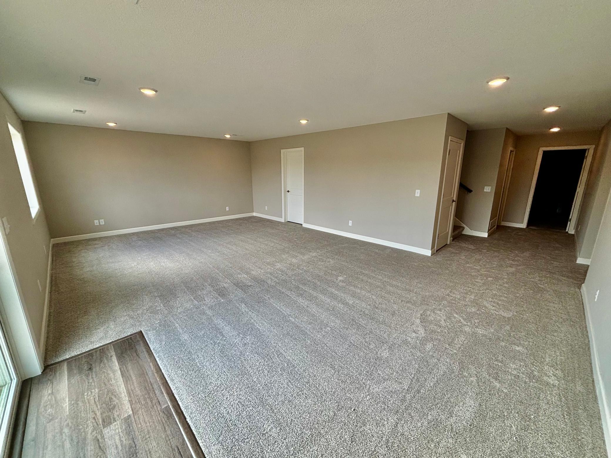 Finished Walkout Lower Level - The Madison Rambler at 937 Kepler Ave NE in Oakview Ridge!