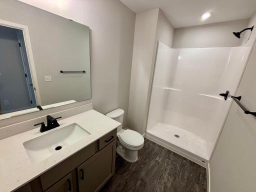 3/4 Bath in Finished Walkout Basement - The Sedona at 920 Kepler Ave NE in Oakview Ridge!