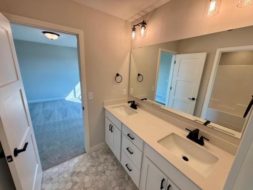 Upper Level Bedroom with Jack & Jill Bath - The Sedona at 920 Kepler Ave NE in Oakview Ridge!
