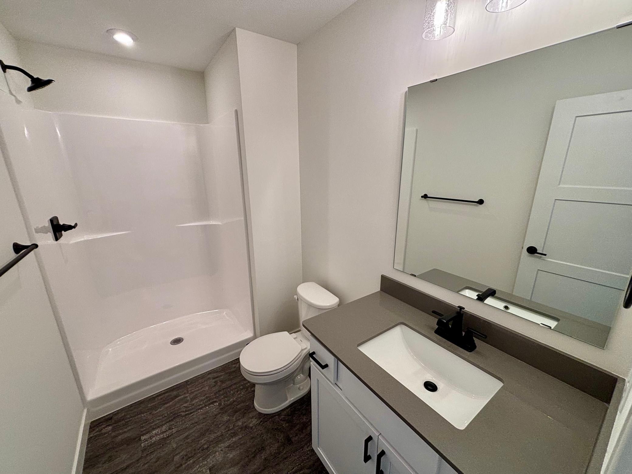 3/4 Bath in Finished Walkout Basement - The Brookview at 819 Walnut Grove Lane in Oakview Ridge!