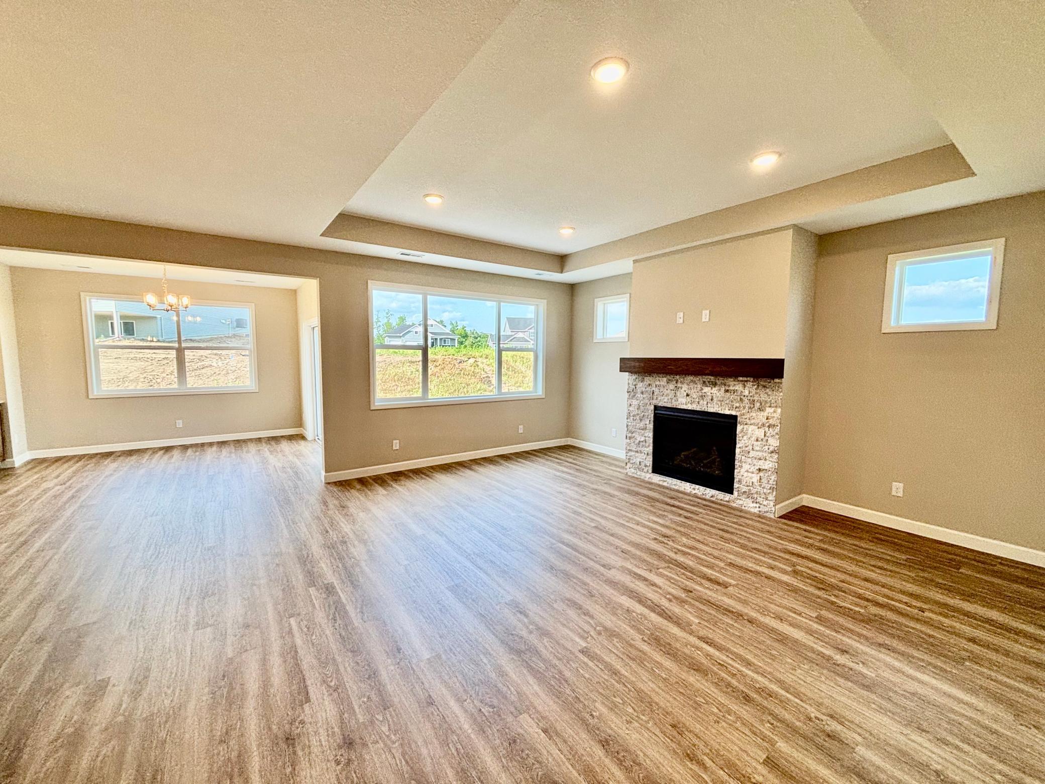 Living Room - The Waterford Villa at 834 Walnut Grove Lane in Oakview Ridge!