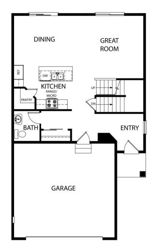 Main Floor Plan. Information deemed reliable but not guaranteed.