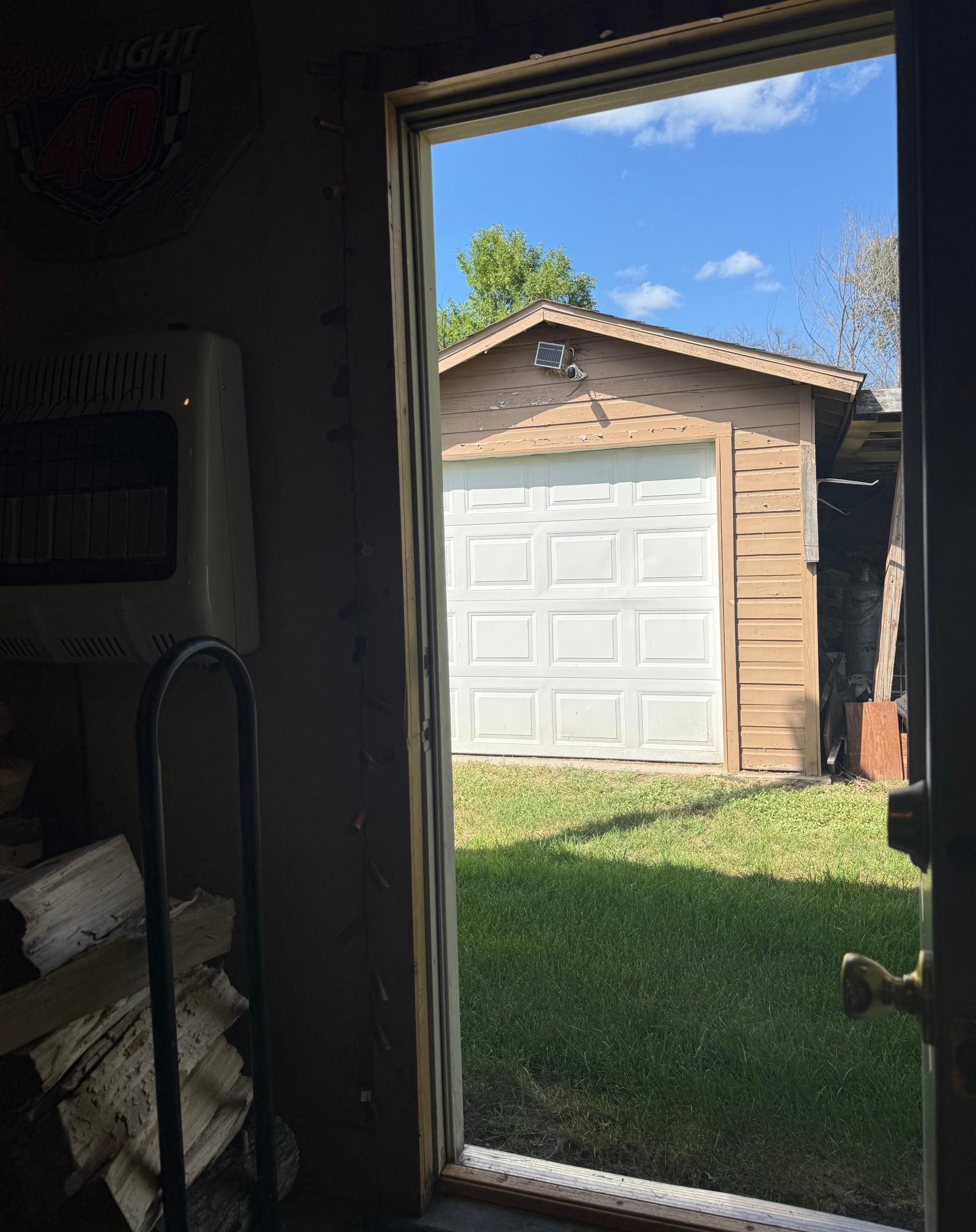 Shed with Lean-to