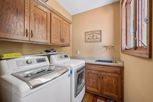 Main level laundry
