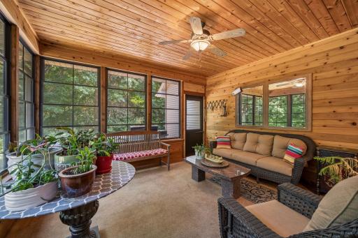 Enclosed Porch with Screens