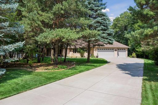 Newer landscaping