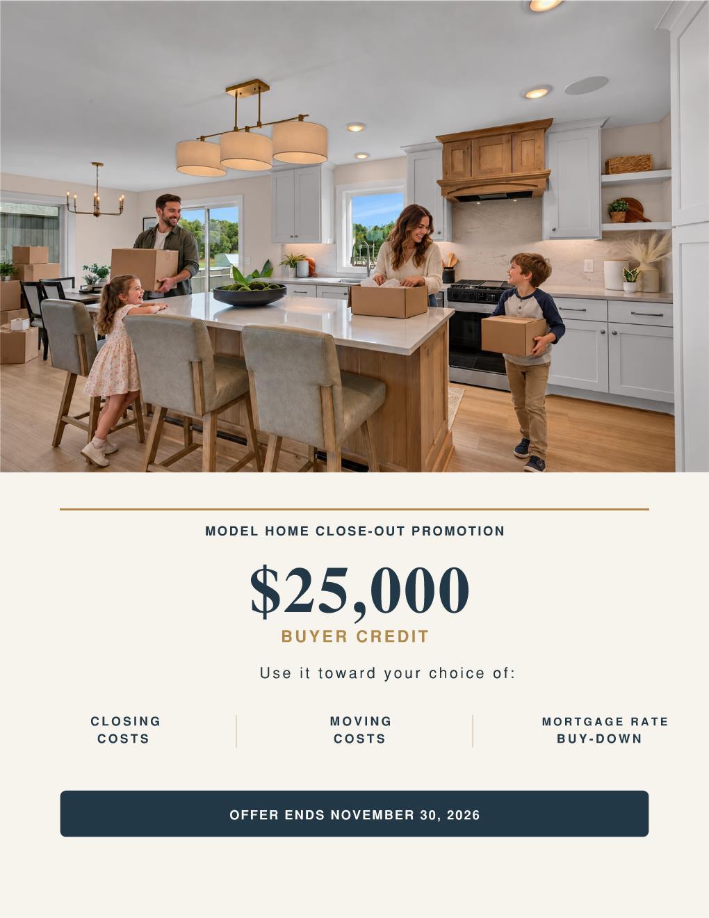 Model Home Promotion