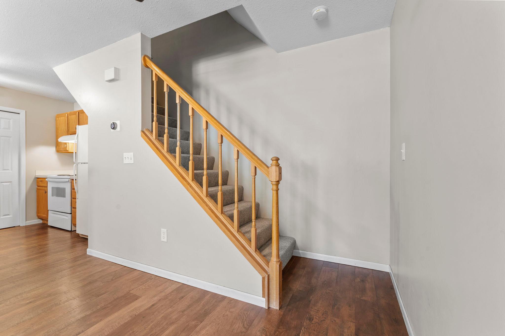 Access to upper level.