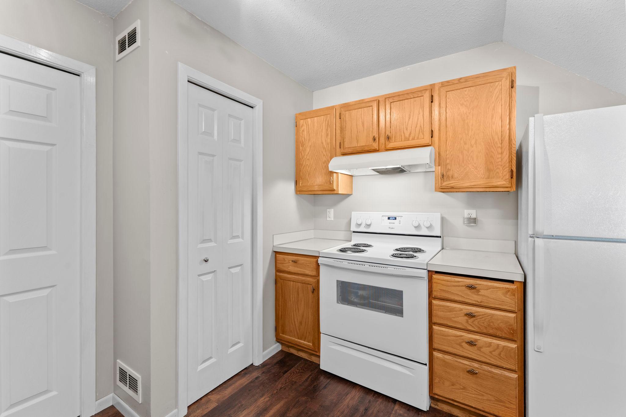 Large pantry in kitchen.