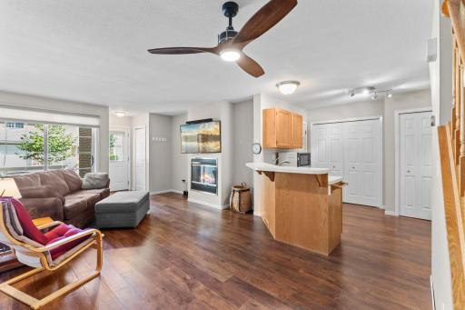 Wonderful open concept.