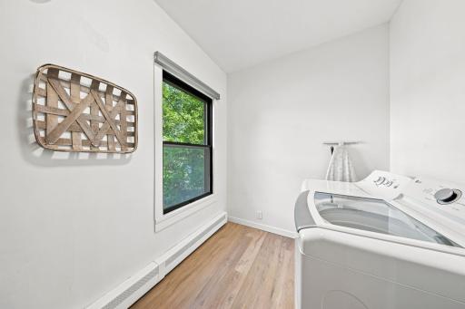 Main-level laundry