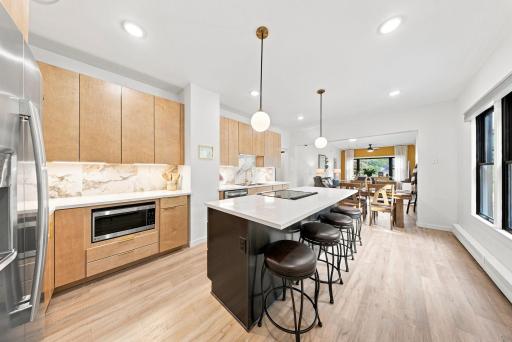 Stunning kitchen with beautiful finishes