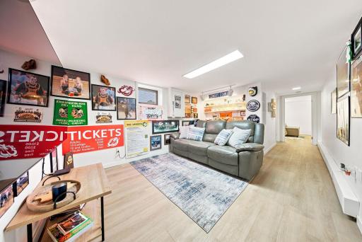 Lower-level family room