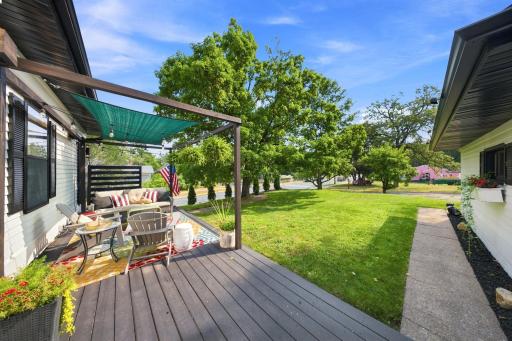 Front yard overlooking Vine
