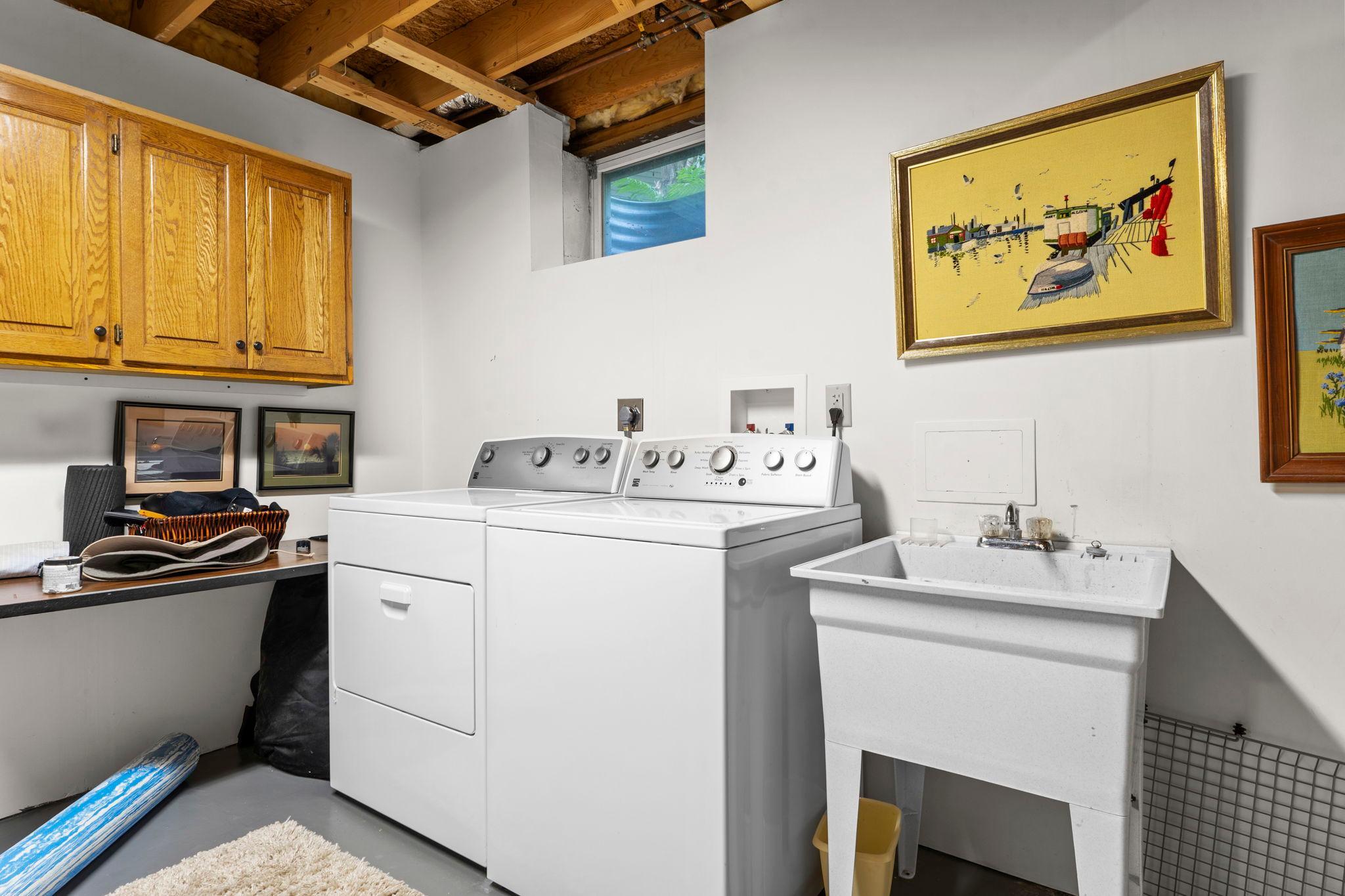 Laundry Lower Level