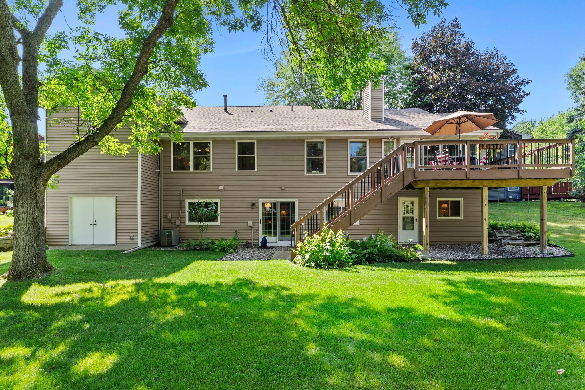 Walkout with under garage storage area
