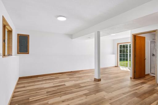 Lower level family room