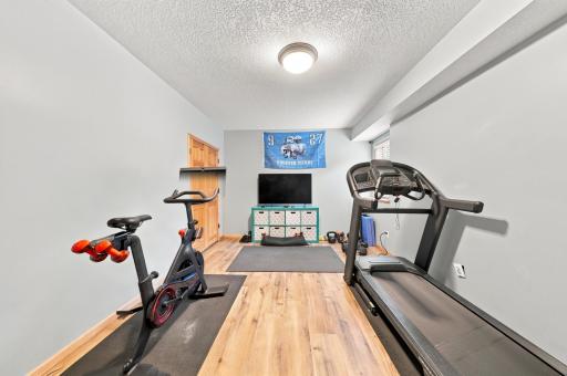 5th Bedroom used as an exercize room