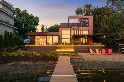 Amazing Character & Architecural Design! Truly a One of a Kind Luxury Lake Home on Crystal Lake!