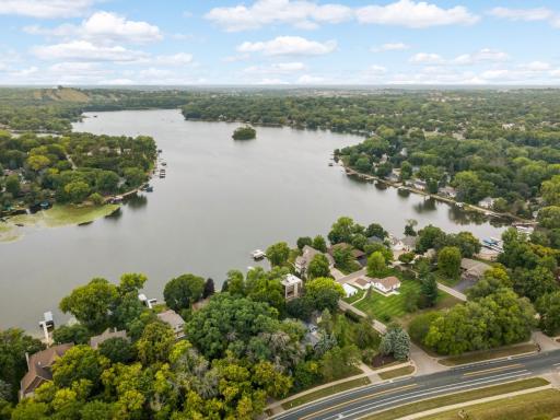 Aerial View of Crystal Lake.