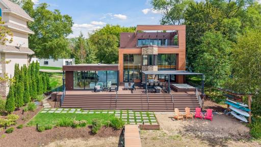 Classic Architectural Design...! A Remarkable "Marquee" Property on Crystal Lake!
