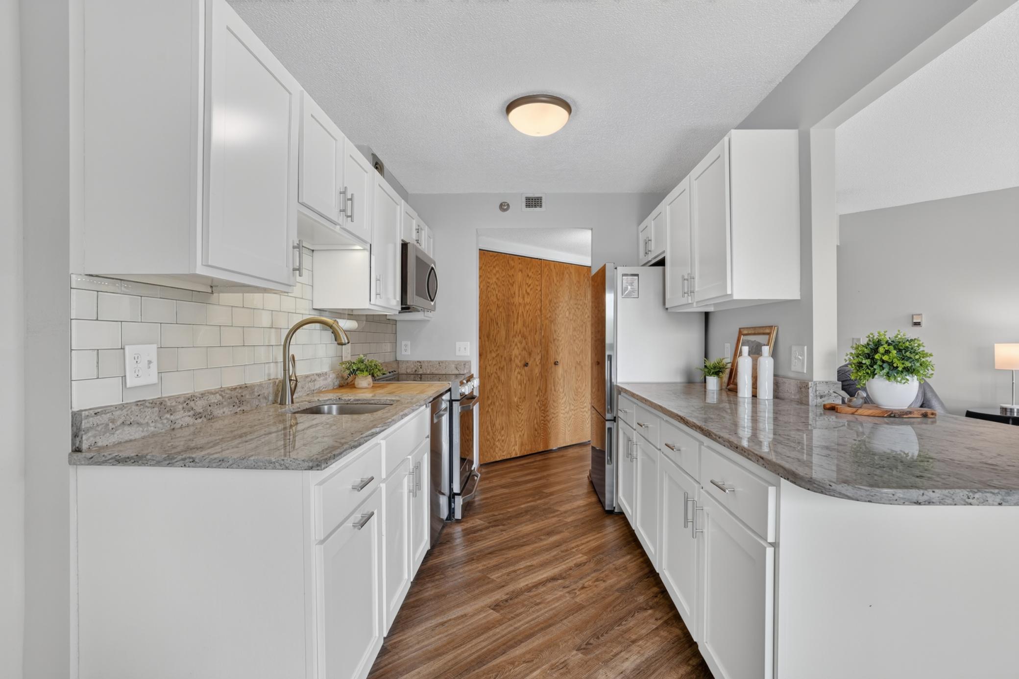 Beautifully maintained hardwood floors