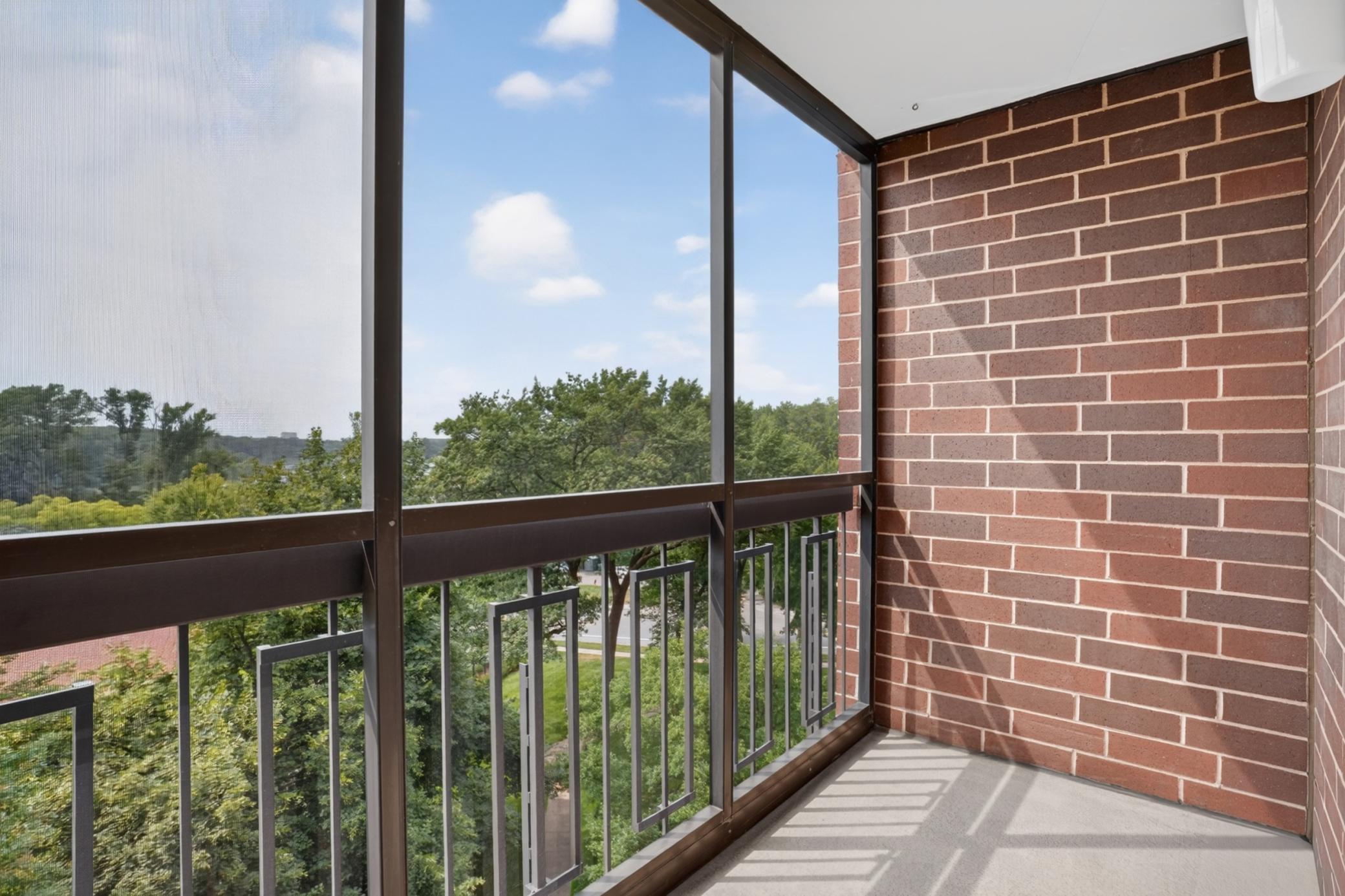 Screened-in porch