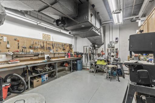 Woodworking shop