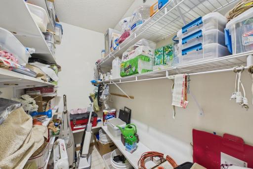 This unit has its own in-unit storage space.