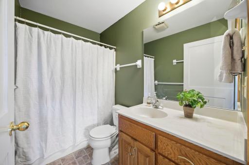 Updated main level bathroom.