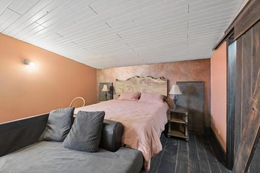 Primary bedroom with 2 walk-in-closets.