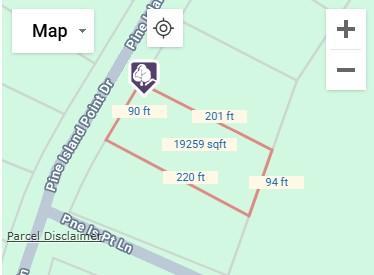 Lot 2 map size