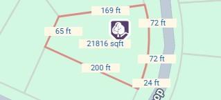 LOT 16 Size map